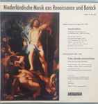 Cover for album: Clemens non Papa, Carolus Hacquart, Collegium Musicum Antverpen – Niederlandische Musik Aus Renaissance Und Barock(LP, 10