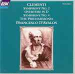 Cover for album: Clementi – The Philharmonia, Francesco D'Avalos – Clementi Symphonies Nos. 2 & 4 Volume 3