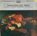 Cover for album: Louis-Nicolas Clérambault - Trio De Paris / Jean-Charles Richard - Janine Robin-Martinerie - Henri Martinerie – Sonates En Trio