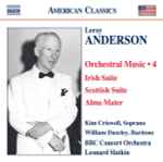 Cover for album: Leroy Anderson, BBC Concert Orchestra, Leonard Slatkin – Orchestral Music • 4