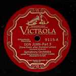 Cover for album: Richard Strauss, Symphony Orchestra, Albert Coates – Don Juan - Part 3 / Part 4(Shellac, 12