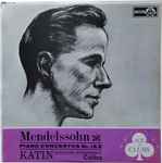 Cover for album: Mendelssohn - Katin, London Symphony, Collins – Piano Concertos No. 1 & 2