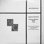 Cover for album: Marius Constant, Ars Nova Ensemble of the O.R.T.F. – Chants De Maldoror(LP, Reissue)