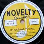 Cover for album: I'm Coming VirginiaIvon Debie & His Great Orchestra – I'm Coming Virginia / He's Funny That Way(Shellac, 10