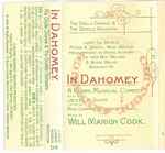 Cover for album: The Cholla Chorale & The Ocotillo Orchestra – In Dahomey