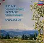 Cover for album: Aaron Copland, Igor Stravinsky, Antal Dorati, Detroit Symphony Orchestra – Copland: Appalachian Spring / Stravinsky: Apollon Musagete