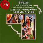 Cover for album: Copland, Leonard Slatkin, Saint Louis Symphony Orchestra – Dance Symphony / Short Symphony / Organ Symphony