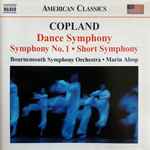 Cover for album: Aaron Copland, Marin Alsop, Bournemouth Symphony Orchestra – Dance Symphony - Symphony No. 1 - Short Symphony
