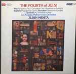 Cover for album: Ives, Copland, Bernstein, Gershwin, Los Angeles Philharmonic Orchestra, Zubin Mehta – The Fourth of July!(2×LP, Box Set, Compilation)