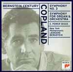 Cover for album: Copland - New York Philharmonic, Leonard Bernstein – Symphony No. 3 - Symphony For Organ And Orchestra