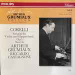 Cover for album: Corelli - Arthur Grumiaux, Riccardo Castagnone – Sonatas For Violin & Harpsichord, Op. 5 Nos.1-6(CD, Reissue, Remastered)