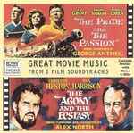 Cover for album: Alex North, George Antheil – The Pride And The Passion / The Agony And The Ecstasy - Great Movie Music From 2 Film Soundtracks(CD, Compilation, Stereo, Mono)