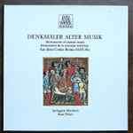 Cover for album: Beaute ParfeiteSyntagma Musicum, Kees Otten – Denkmäler Alter Musik = Monuments Of Ancient Music = Monuments De La Musique Ancienne  Aus Dem Codex Reina (14./15.Jh.)