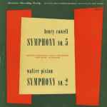 Cover for album: Henry Cowell, Walter Piston, American Recording Society Orchestra, Dean Dixon (2) – Symphony No.5,  Symphony No.2(LP, Album)