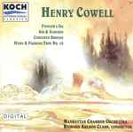 Cover for album: Henry Cowell / Vincent Persichetti / Edward MacDowell, Manhattan Chamber Orchestra, Richard Auldon Clark – Fiddler's Jig / Air & Scherzo / Concerto Grosso / Hymn & Fuguing Tune No. 10(CD, Album)