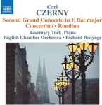 Cover for album: Carl Czerny, Richard Bonynge, Rosemary Tuck, Hugh Seenan, English Chamber Orchestra – Second Grand Concerto in E Flat Major (Concertino · Rondino)(CD, Album, Stereo)