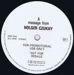 Cover for album: A Message From Holger Czukay(12
