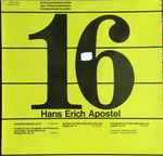 Cover for album: Kammersymphonie, Op. 41 / Intrade Für Neun Trompeten, Drei Posaunen, Zwei Tuben, Sechs Hörner Und Schlagwerk, Op. 23 / Quartett Für Flöte, Klarinette, Horn Und Fagott, Op. 14 / 5 Bagatellen Für Flöte, Klarinette Und Fagott, Op. 20(LP, Stereo)