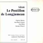 Cover for album: Adolphe C. Adam, Charles Burles, Anne-Marie Sanial, Jacques Doucet, Paul Ethuin, Jean Brun, Jacques Doucet – Le postillon de Longjumeau(2×LP, Mono)