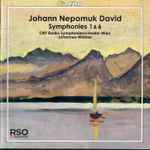 Cover for album: Johann Nepomuk David, ORF Radio-Symphonieorchester Wien, Johannes Wildner – Symphonie 1 & 6(CD, Stereo)