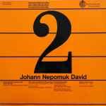Cover for album: Johann Nepomuk David(LP)