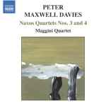 Cover for album: Peter Maxwell Davies, Maggini Quartet – Naxos Quartets Nos. 3 And 4