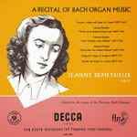 Cover for album: Bach / Jeanne Demessieux – A Recital Of Bach Organ Music