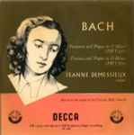 Cover for album: Bach - Jeanne Demessieux – Fantasia And Fugue In G Minor / Toccata And Fugue In D Minor
