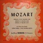Cover for album: Mozart, Joerg Demus, Paul Badura-Skoda – Sonata, B Flat Major, K.358 / Sonata, D Major, K.381 / Sonata, G Major, K.357 For Piano Four Hands