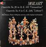 Cover for album: Mozart - Jörg Demus, Collegium Aureum – Piano Concerto No. 26 (Coronation) ; Piano Concerto No. 8 (Lützow)