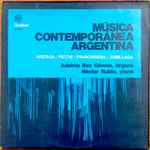 Cover for album: Arizaga / Picchi / Franchisena / Zubillaga  –  Adelma Eva Gómez, Héctor Rubio – Musica Contemporanea Argentina(LP, Album)