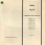 Cover for album: Schumann, Jörg Demus – A Schumann Piano Recital(LP, Stereo)