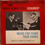 Cover for album: Paul Badura-Skoda, Joerg Demus, Franz Schubert – Paul Badura-Skoda and Joerg Demus Play Shcubert - Music For Piano Four Hands (Vol. 1)(LP, Album, Mono)