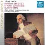 Cover for album: Joseph Haydn - Jörg Demus, Hans-Martin Linde, Collegium Aureum – Piano Concerto No. 11 / Sinfonia Concertante / Flute Concerto(CD, Compilation)