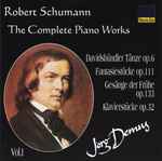 Cover for album: Robert Schumann, Jörg Demus – Davidsbündler Tänze Op. 6 / Phantasiestücke Op. 111 / Gesänge Der Frühe Op. 133 / Klavierstücke Op. 32(CD, Compilation, Remastered)