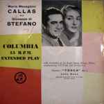 Cover for album: Maria Meneghini Callas And Giuseppe Di Stefano With Orchestra Of La Scala Opera House, Milan Conducted By Victor De Sabata – Puccini - Tosca - Act 1 Love Duet