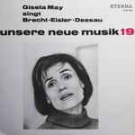 Cover for album: Gisela May, Brecht - Eisler - Dessau – Gisela May Singt Brecht - Eisler - Dessau