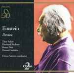 Cover for album: Dessau - Theo Adam, Eberhard Büchner, Reiner Süss, Henno Garduhn, Otmar Suitner – Einstein(2×CD, Album)