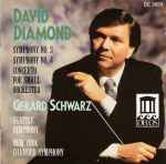 Cover for album: David Diamond (2) - Gerard Schwarz, Seattle Symphony, New York Chamber Symphony – Symphony No. 2 / Symphony No. 4 / Concerto For Small Orchestra(CD, )