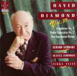 Cover for album: David Diamond (2), Seattle Symphony, Ilkka Talvi, Gerard Schwarz – Symphony No. 1 / Violin Concerto No. 2 / The Enormous Room (Vol. III)