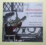 Cover for album: Dittersdorf, Hummel, Werner Kloor, Peter Jansen (8) – Bratschensonaten / Sonatas For Violin