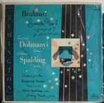 Cover for album: Brahms, Ernst Dohnányi, Albert Spalding, Anthony Kooiker – Brahms: Violin Sonata No. 1, Brahms-Joachim: Hungarian Dances