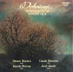 Cover for album: Dohnányi, Dénes Kovács, László Bársony, Károly Botvay, Jenö Jandó – Serenade Op.10 / Sonata Op.8(LP, Album)