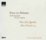 Cover for album: Ernst von Dohnányi, Fine Arts Quartet, Peter Frankl – Die Klavierquintette = The Piano Quintets(CD, Album)