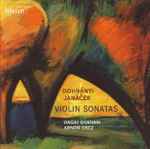 Cover for album: Dohnányi / Janáček, Hagai Shaham, Arnon Erez – Violin Sonatas(CD, Album)
