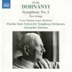 Cover for album: Dohnányi, Florida State University Symphony Orchestra, Alexander Jiménez – Symphony No. 2 / Two Songs(CD, Album, Stereo)
