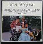 Cover for album: Donizetti / Corena, Sciutti, Krause, Oncina, Vienna Opera Orchestra & Chorus, Istvan Kertesz – Don Pasquale