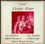 Cover for album: Gaetano Donizetti - Joan Sutherland, John Brecknock, Huguette Tourangeau, Michael Devlin (2) | Richard Bonynge – Lucrezia Borgia(2×LP, Album)