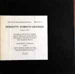 Cover for album: Donizetti - Montserrat Caballé, José Carreras, Vincente Sardinero, Suzanne Marsee, Julius Rudel – Roberto Devereux