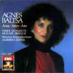 Cover for album: Agnes Baltsa, Münchner Rundfunkorchester, Alberto Zedda – Arias = Arien = Airs (Verdi / Donizetti / Mozart / Berlioz)